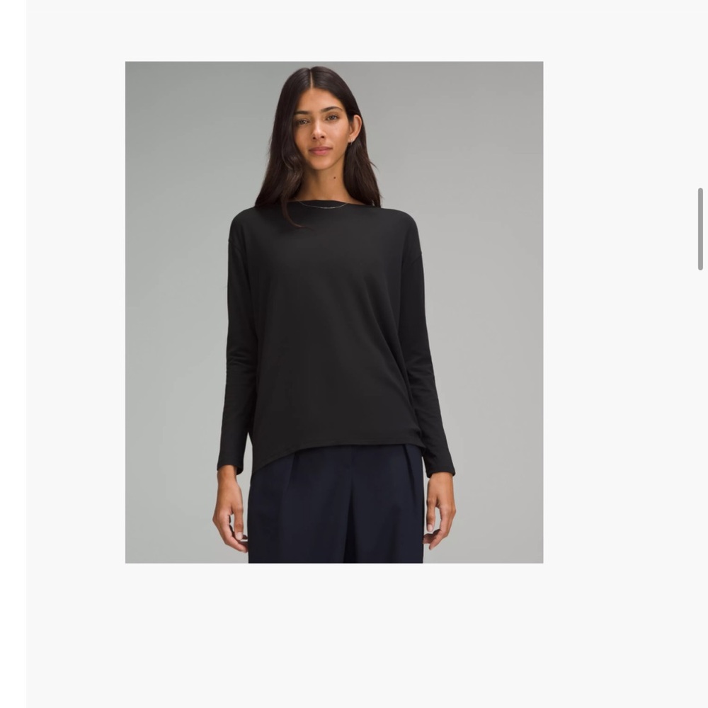 lululemon athletica Black Long Sleeve Top